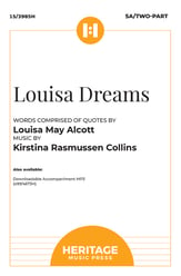 Louisa Dreams SA choral sheet music cover